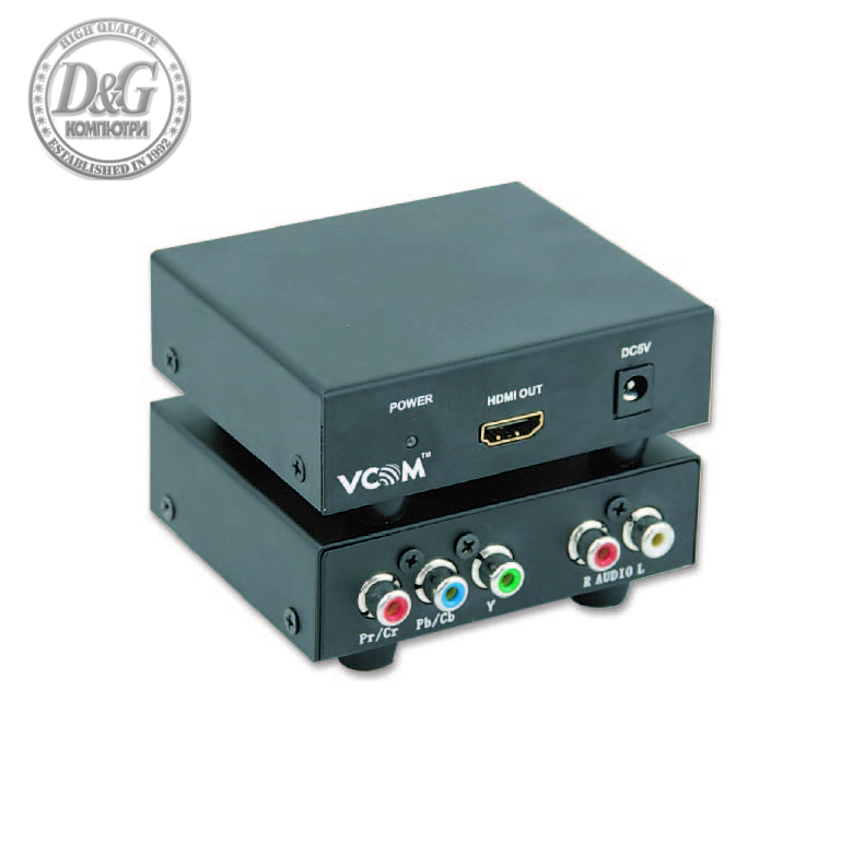 VCom Преобразувател Converter YPBPR to HDMI - DD492