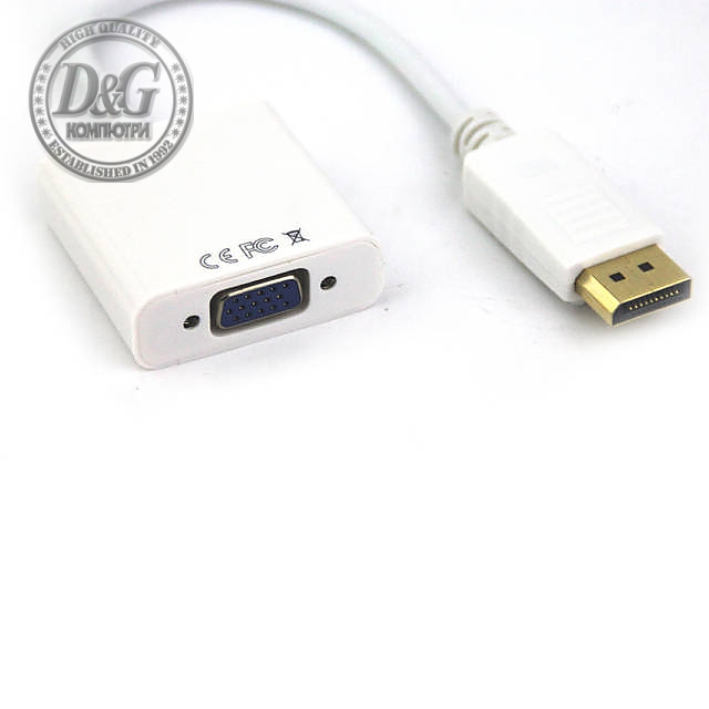 VCom Кабел DisplayPort M / VGA F - CG603-0.15m