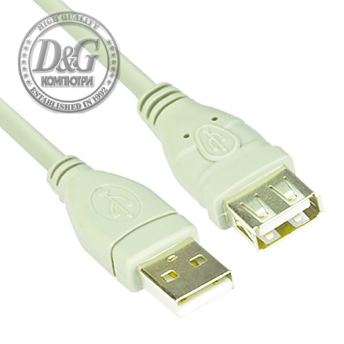 VCom Кабел USB 2.0 AM / AF - CU202-3m