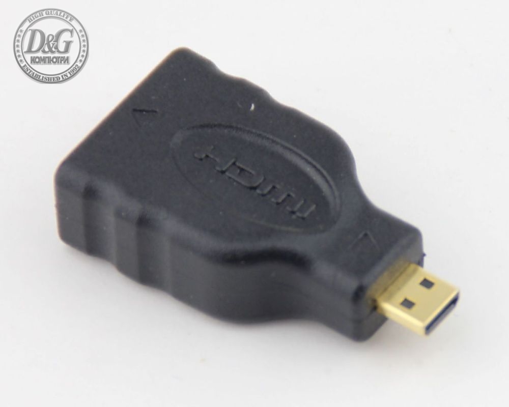 VCom Адаптер Adapter HDMI F / Micro HDMI M - CA325