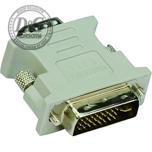 VCom Адаптер Adapter DVI M / VGA HD 15F - CA301