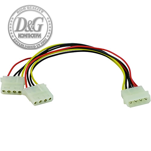 VCom Кабел Molex Power Splitter Y Cable - CE302-0.15m