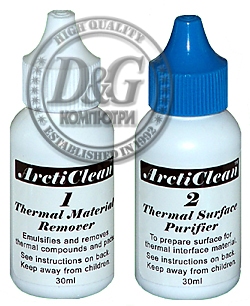 Arctic Silver ArctiClean - Thermal Surface Kit 2 x 30ml