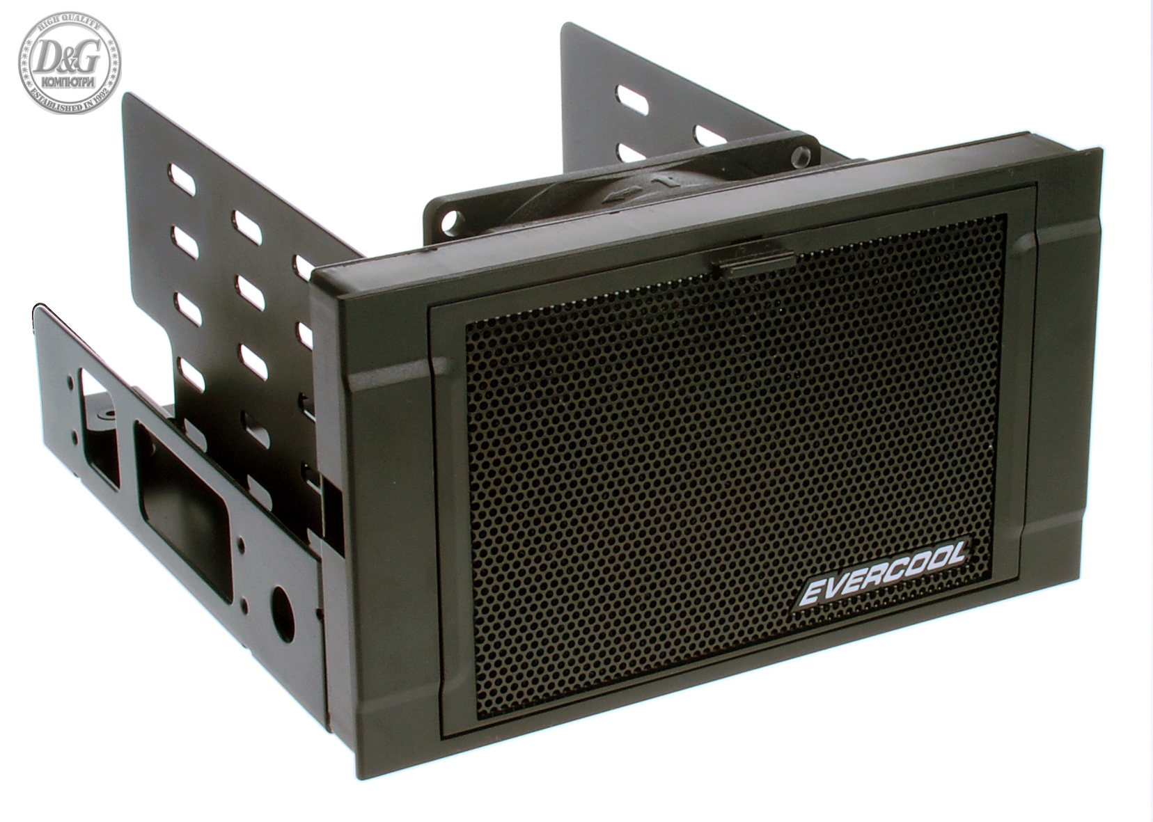 Evercool Охлаждане HDD bay 2x5.25" for 3HDD Fan/Filter HD-AR-B