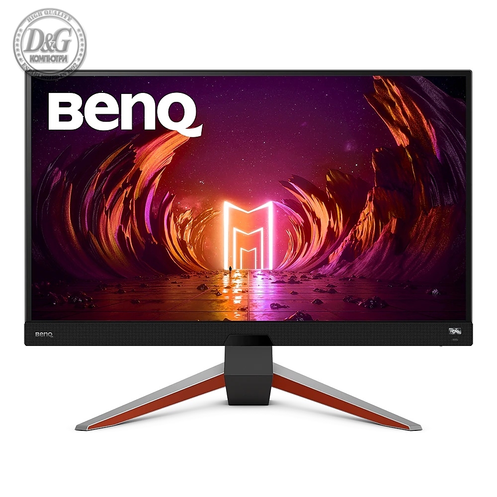 BenQ MOBIUZ EX2710Q 27" IPS HDRi, 165Hz, 1ms, 2560x1440 QHD,FreeSync Prem., 95% sRGB, HDR10,B.I.+,Light Tuner,Motion Blur Reduct.,Color Vibrance,FPS Mode, treVolo 2.1 (2Wx2+5Wwoofer), 1000:1, 400 cd/m2,HDMIx2, DP, USB Bx1, USB 3.0x2 Height Adj., Grey