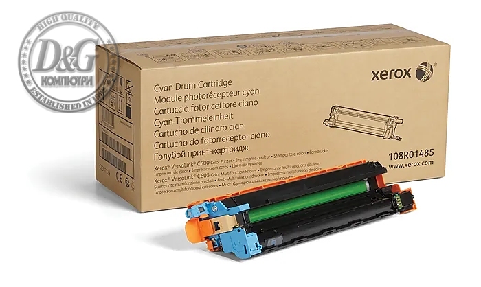 Xerox Cyan Drum Cartridge (40K pages) for VL C600/C605