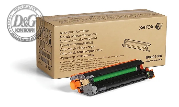 Xerox Black Drum Cartridge (40K pages) for VL C600/C605