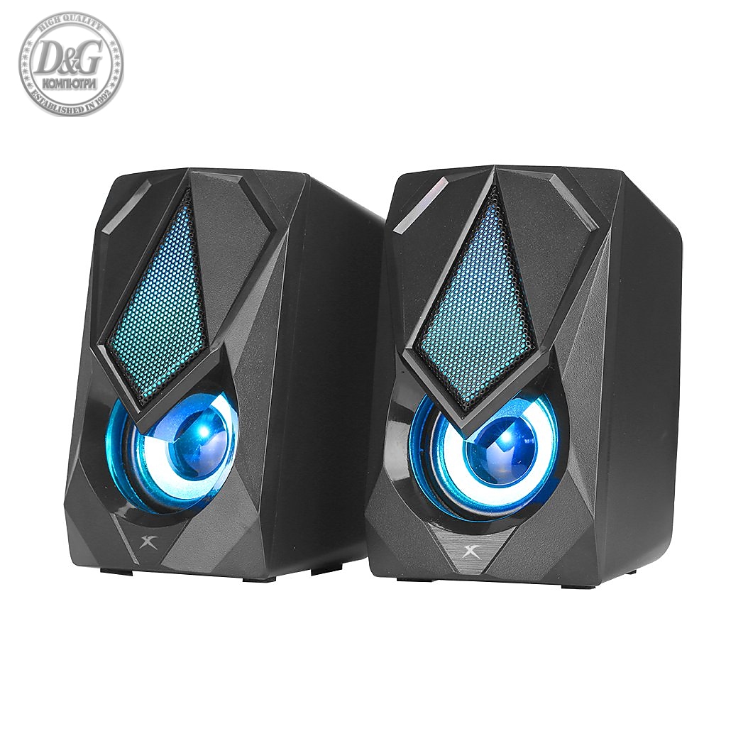 Xtrike ME тонколони Gaming Speakers 2.0 6W RGB Backlight, USB powered - SK-402