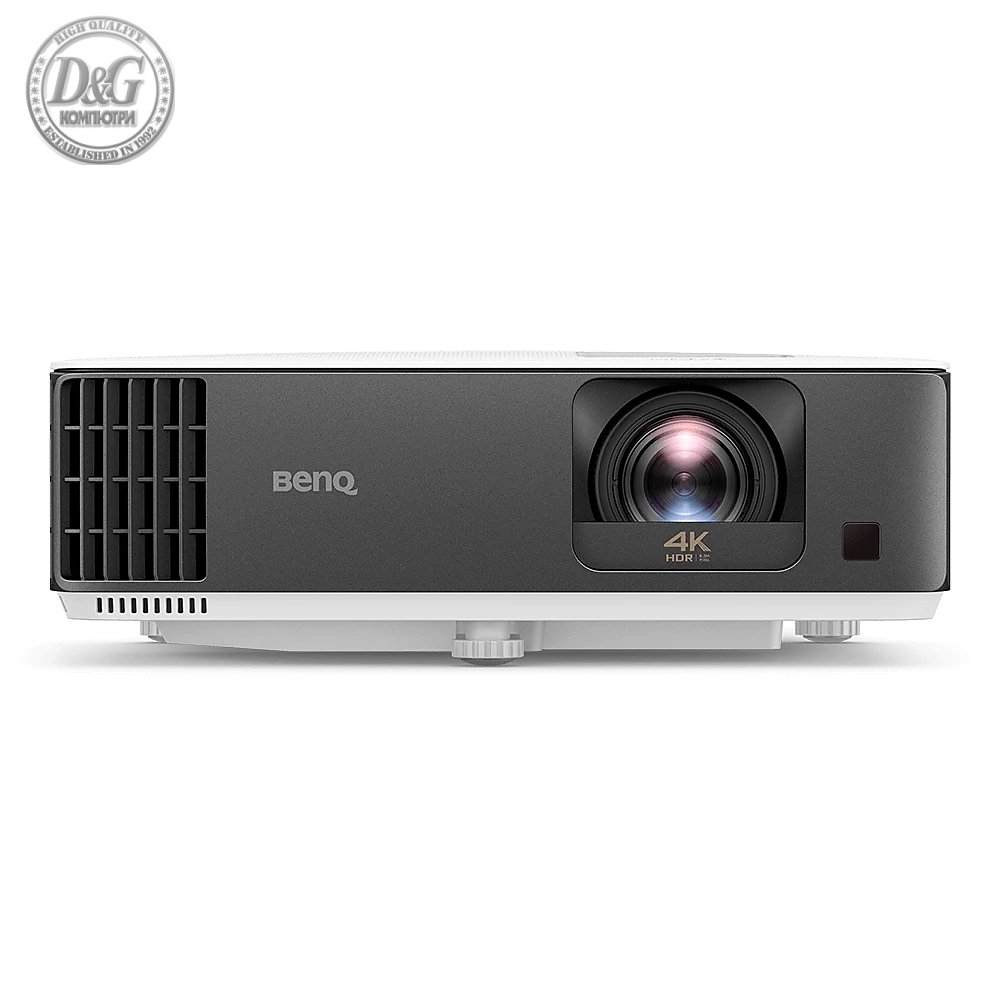 BenQ TK700STi, Projector for Gaming, 4K UHD (3840x2160), DLP, 3000Lm, 10000:1, Zoom 1.2x, Android TV, 100”@1.99m, 4K 16ms@60Hz, 100% Rec.709 Coverage, Speaker 1x5W, 2xHDMI, RS232, USB-A(1.5A), Audio In/Out, Auto Keystone, 3.1kg, White