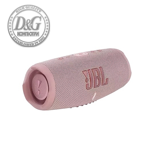 JBL CHARGE 5 PINK Bluetooth Portable Waterproof Speaker with Powerbank