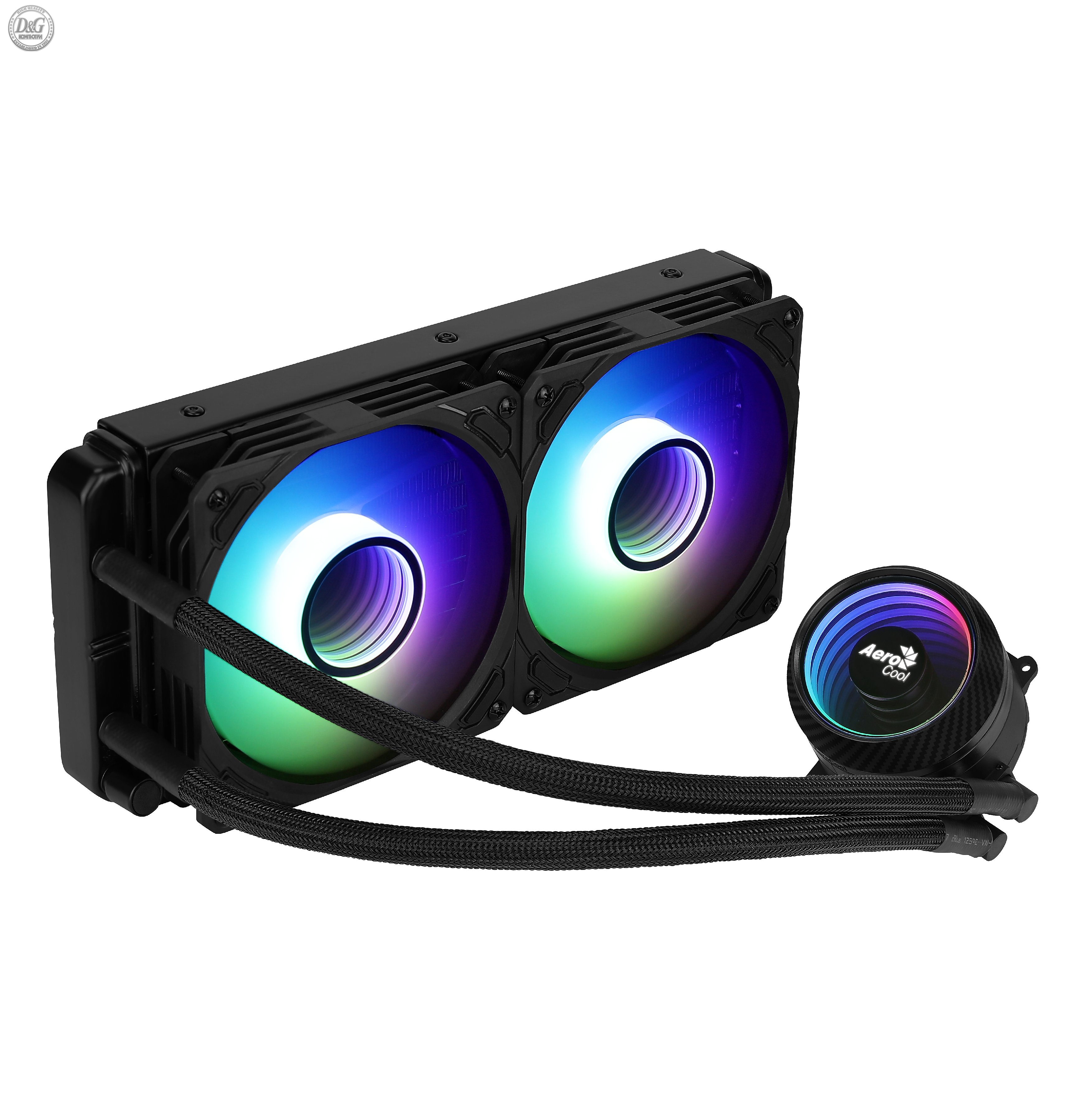 AeroCool водно охлаждане Water Cooling - Mirage L240 -  Addressable RGB - ACLA-MR24117.71