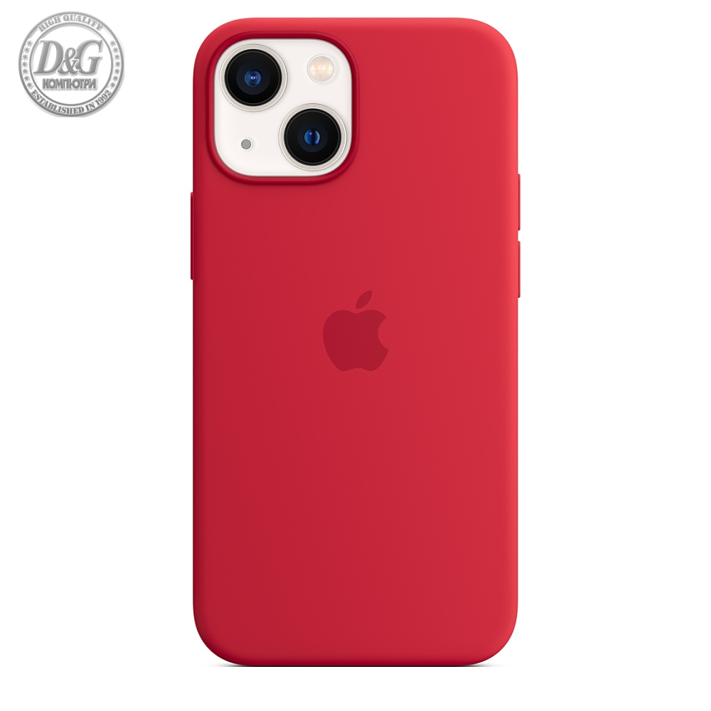 Apple iPhone 13 mini Silicone Case with MagSafe – (PRODUCT)RED