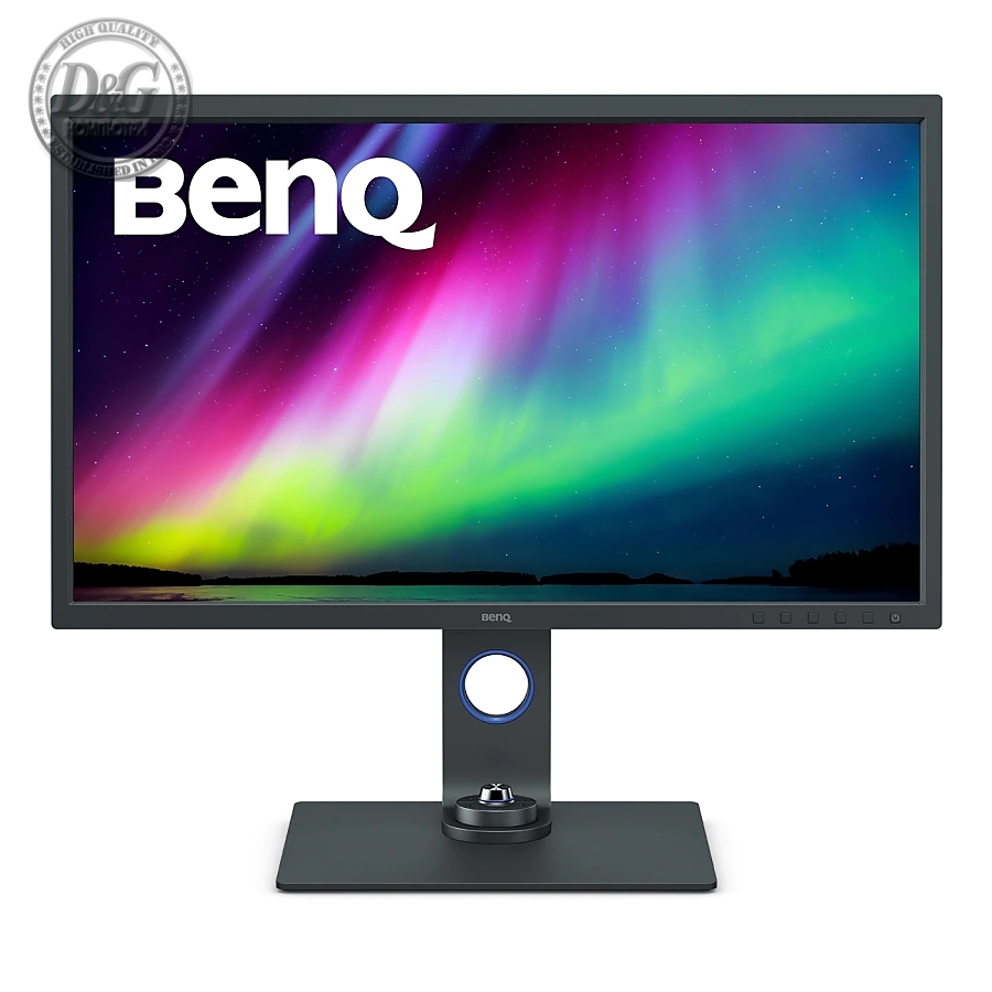 BenQ SW321C 32" IPS, 5ms (GtG), 3840x2160 4K, Photographer Monitor, 99.9% AdobeRGB, 95% P3, 100% sRGB, HDR10/HLG&24/25/30p, AQCOLOR, PColor Sync, Puck G2, 1000:1, 16 bit 3D-LUT, 250 cd/m2, HDMI x2, DP,USB Type-C PD60W, USB 3.1Hub, CardReader, HAdj.150mm