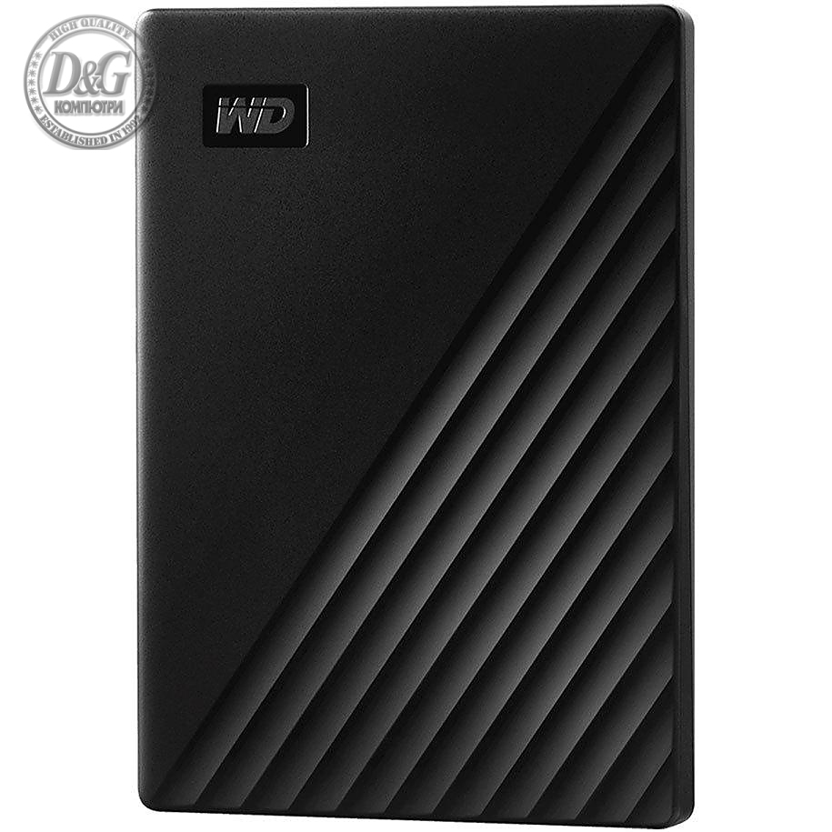 Външен хард диск Western Digital My Passport 1TB 2.5&quot; HDD Black USB 3.2