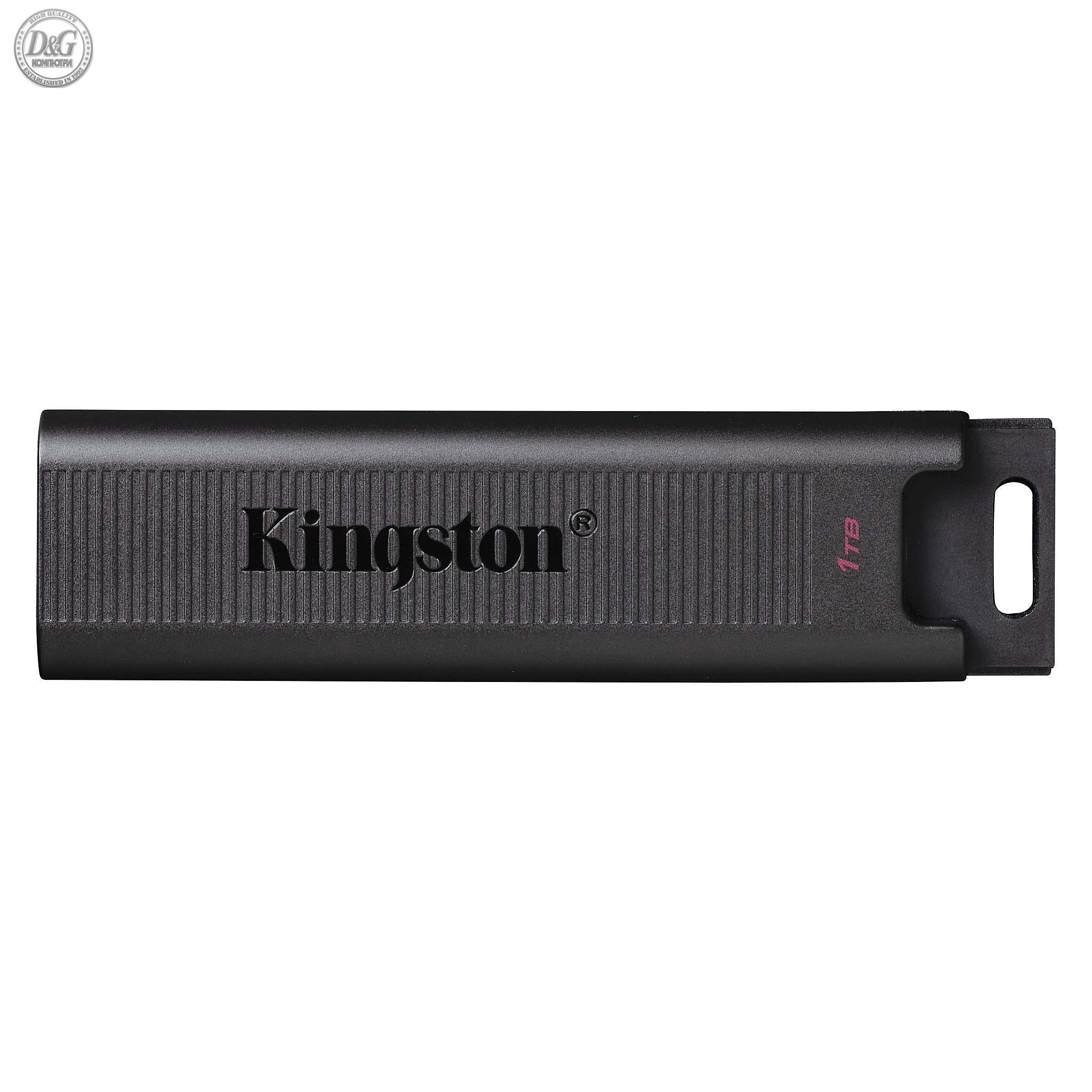 USB памет KINGSTON DataTraveler Max, 1TB, USB-C 3.2 Gen 2, Черна