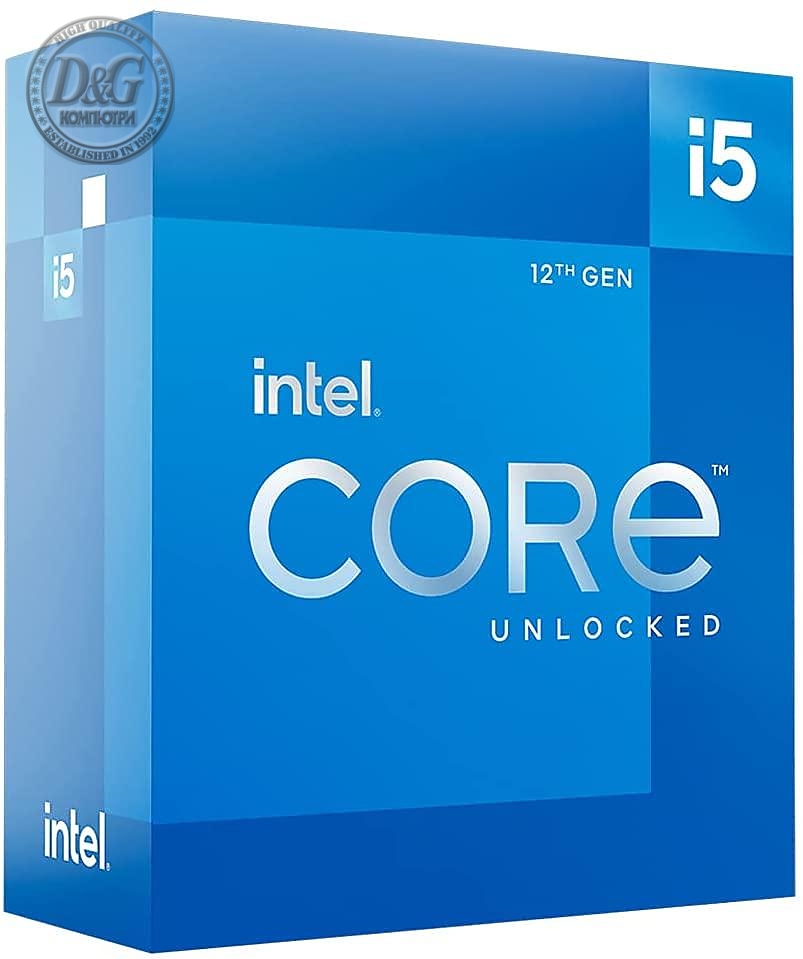 Процесор Intel Alder Lake Core i5-12600K, 10 Cores, 16 Threads (3.7GHz Up to 4.9GHz, 20MB, LGA1700), 125W, Intel&reg; UHD Graphics 770, BOX