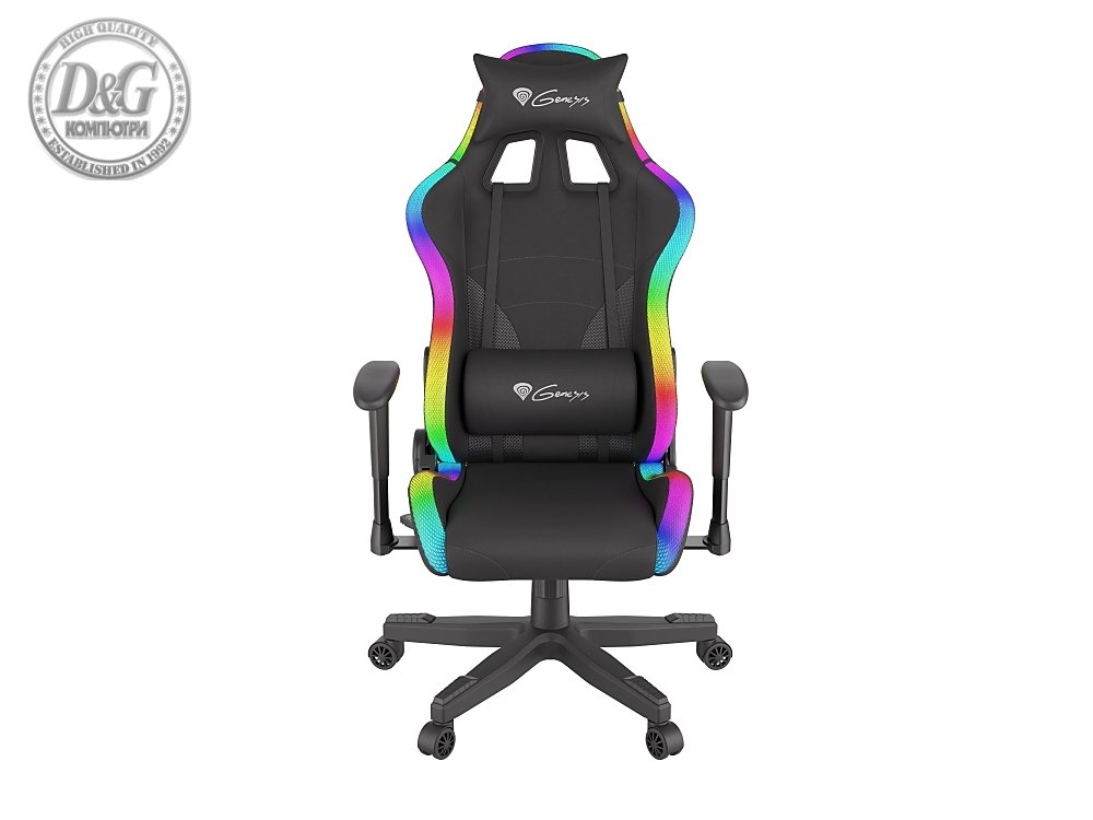 Genesis Gaming Chair Trit 600 RGB Black