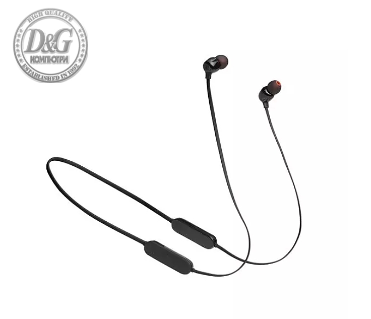 JBL T125BT BLK Wireless in-ear headphones