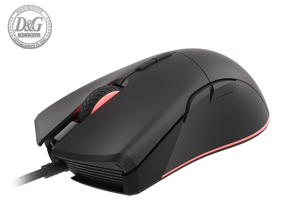 Genesis Gaming Mouse Krypton 290 6400 DPI RGB Backlit With Software Black