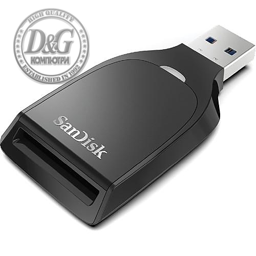 Четец за карти SanDisk SD UHS-I, USB 3.0, SDHC, SDXC, SDDR-C531-GNANN