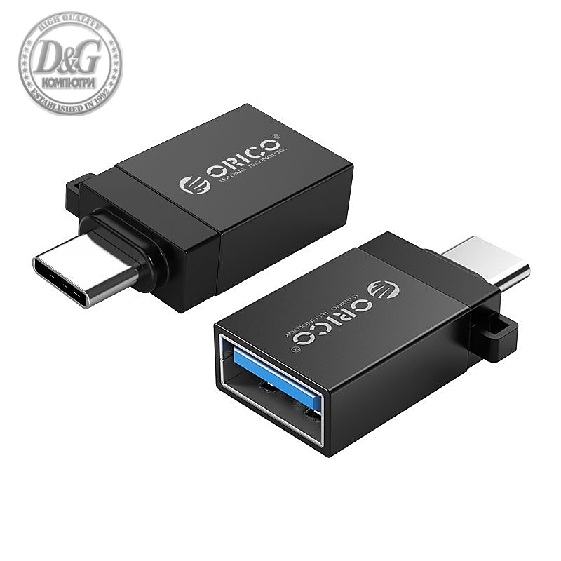 Orico Адаптер Adapter OTG USB3.0 AF to Type-C - CBT-UT01-BK