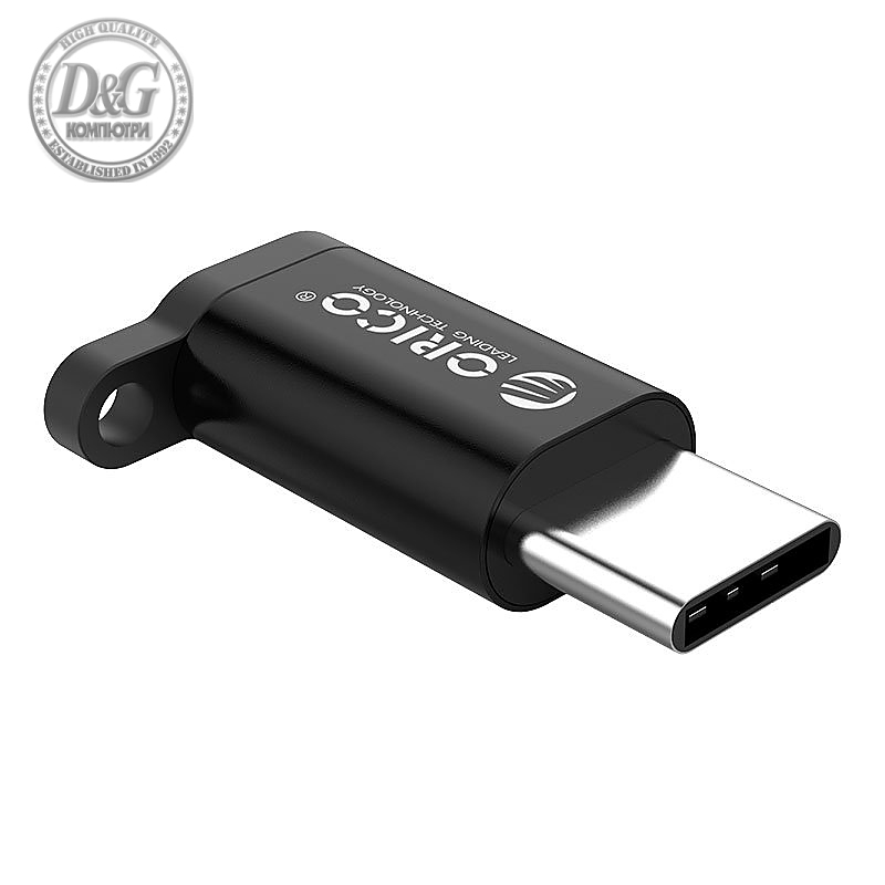 Orico преходник Adapter OTG -  USB Micro B to Type-C - CBT-MT01-SV