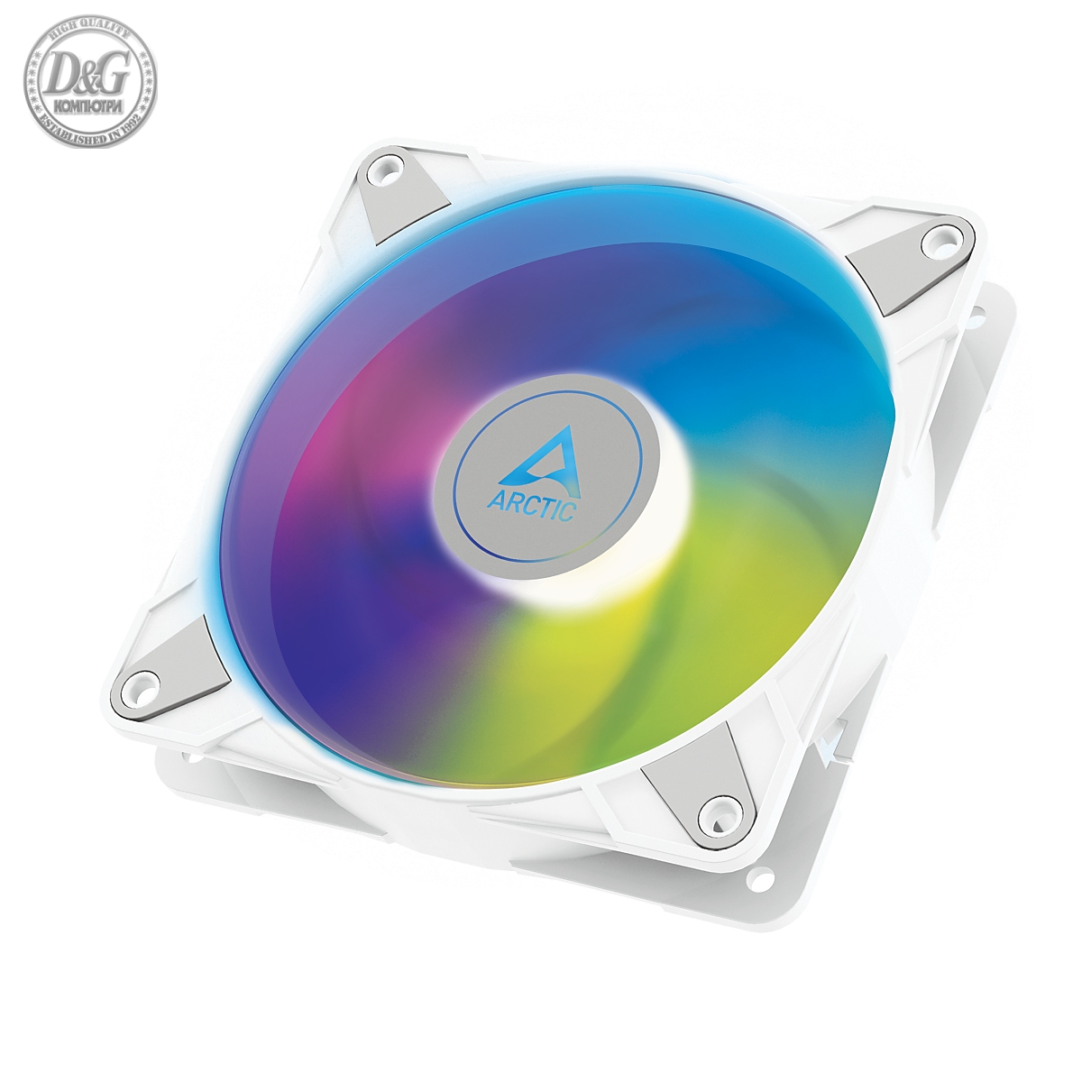 Вентилатор ARCTIC P12 White, A-RGB, 120mm