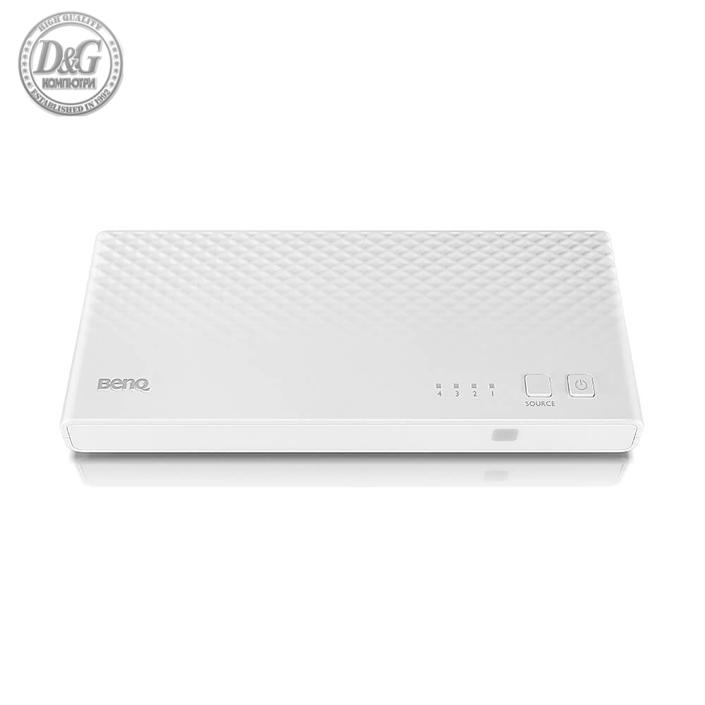 BenQ Wireless FullHD Kit WDP02, WDP02T (Transmitter), WDP02R (Receiver), Up to 4 HDMI, 4 built-in antennas, HDCP, Support AC3 and DTS audio, Stream up to 100 feet, Uncompressed streaming up to 1080p 60Hz