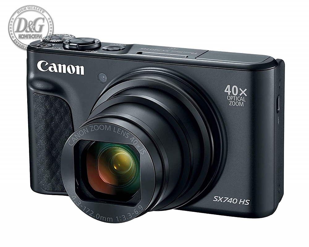 Canon PowerShot SX740 HS, Black