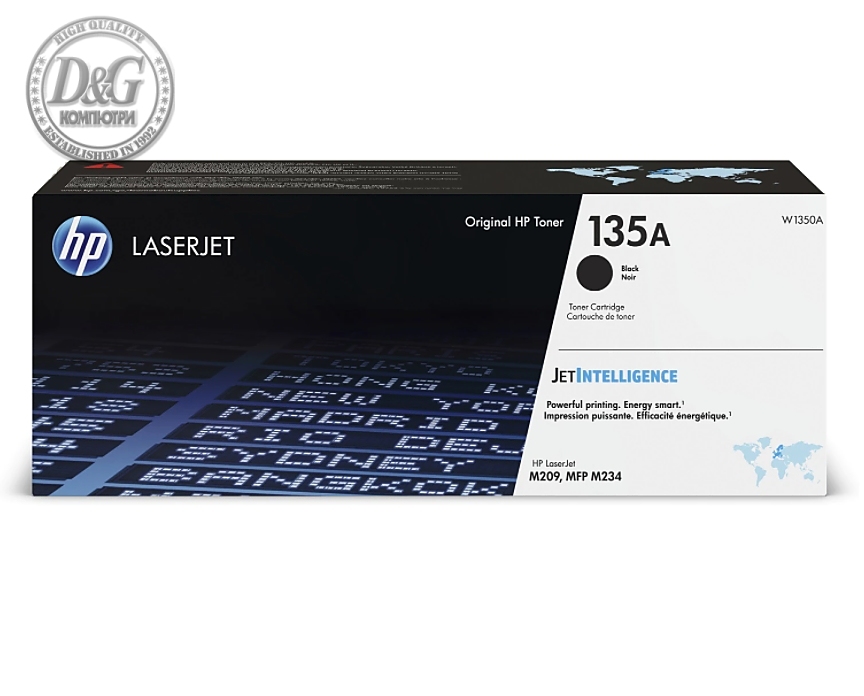 HP 135A Black Original LaserJet Toner Cartridge