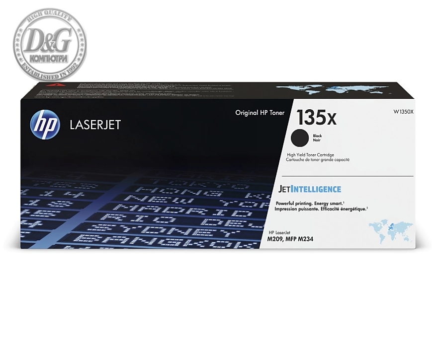 HP 135X Black Original LaserJet Toner Cartridge