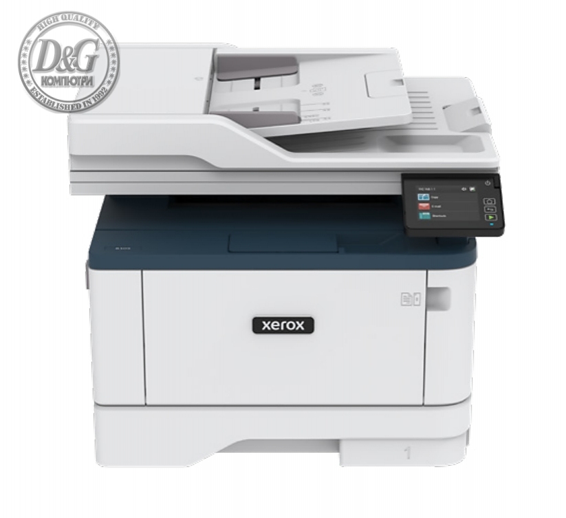 Xerox B305 A4 mono MFP 38ppm. Print, Copy, and Scan. Duplex, network, wifi, USB, 250 sheet paper tray