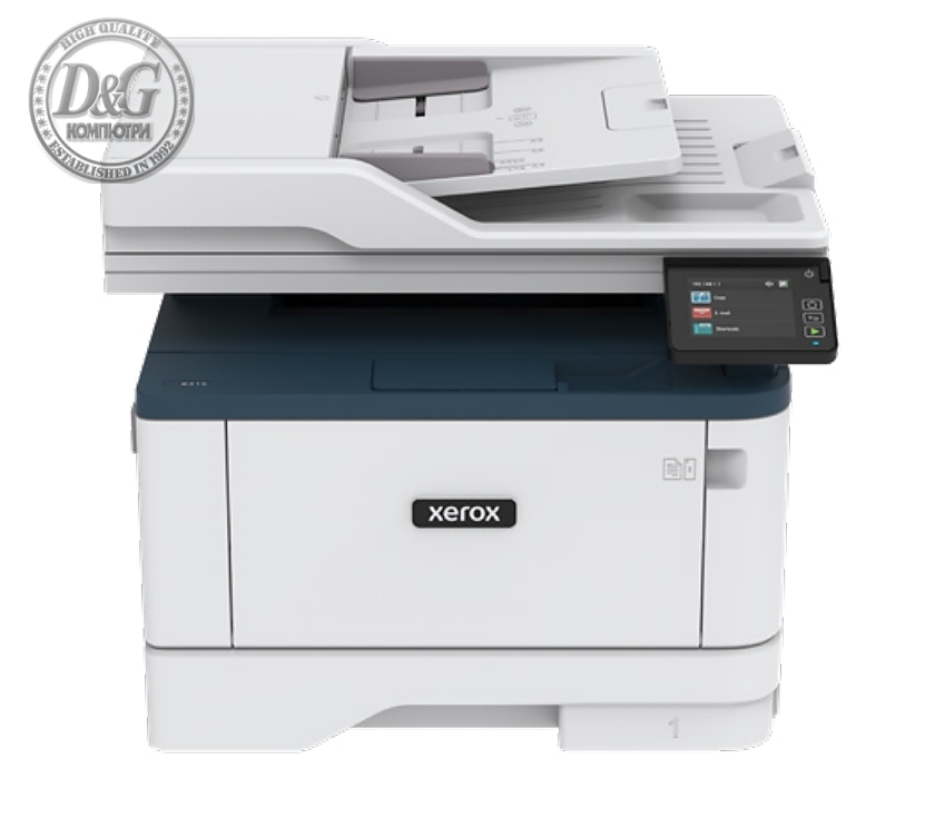 Xerox B315 A4 mono MFP 40ppm. Print, Copy, Flatbed scan with RADF, Fax. Duplex, network, wifi, USB, 250 sheet paper tray