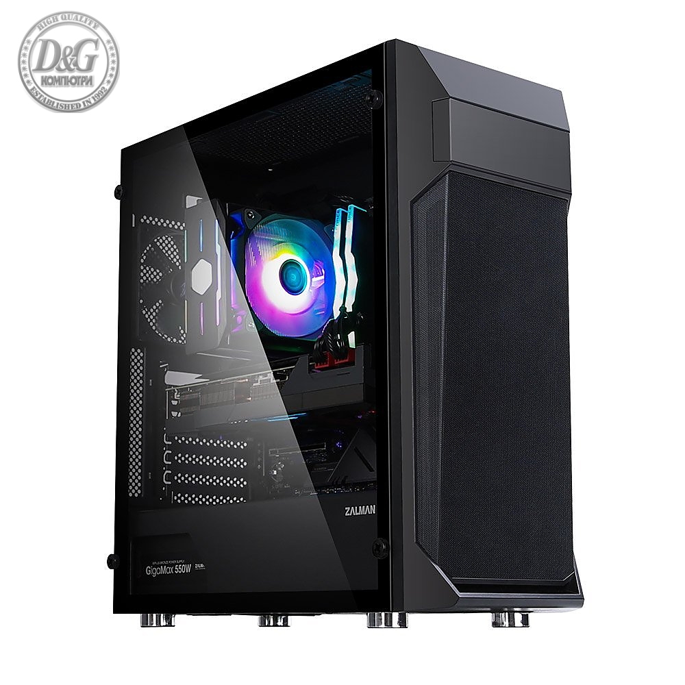 Zalman Кутия за компютър Case ATX - Z1 PLUS