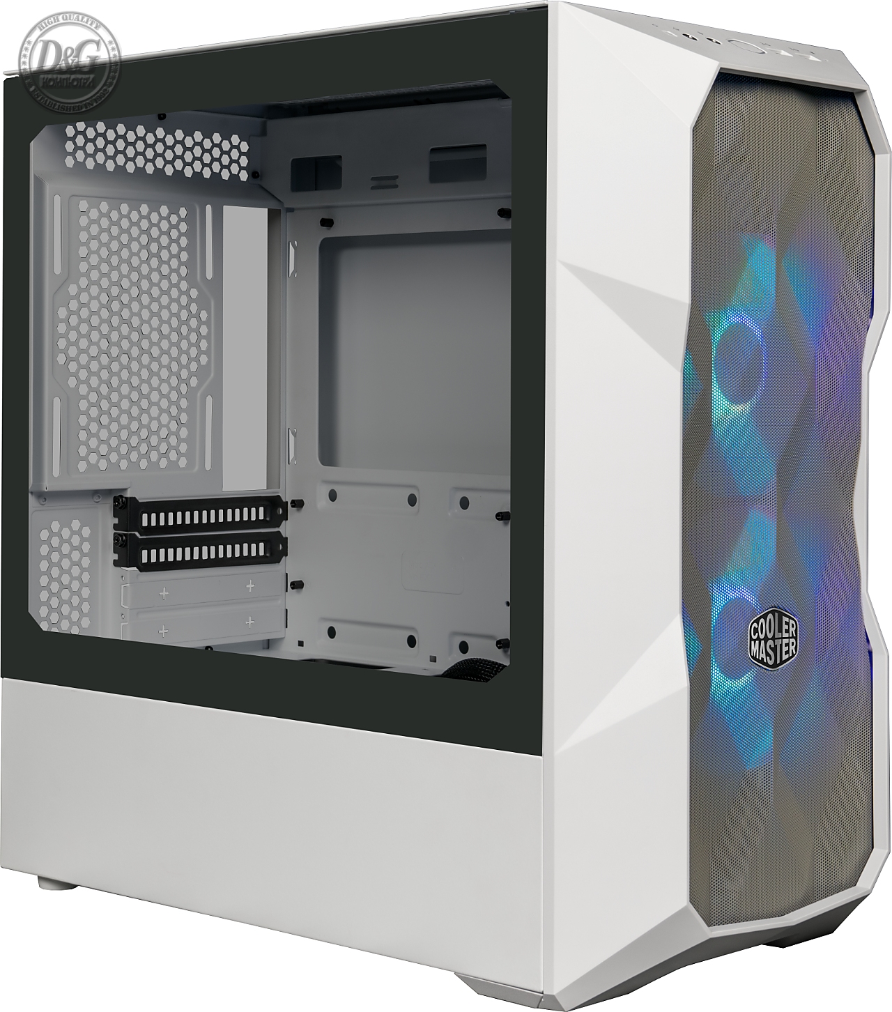 Кутия Cooler Master MasterBox TD300 Mesh White