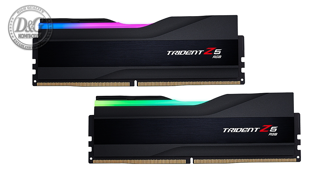 Памет G.SKILL Trident Z5 Black RGB 32GB(2x16GB) DDR5 PC5-48000 6000MHz CL36 F5-6000J3636F16GX2-TZ5RK