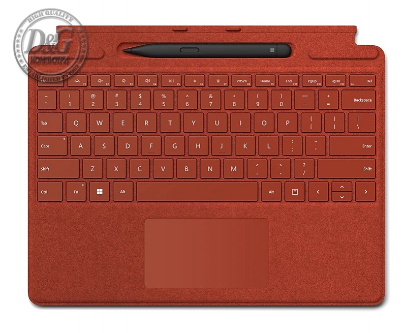 Microsoft Surface Pro Keyboard Pen 2 Bundel Poppy Red