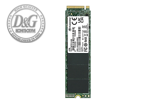 Transcend 500GB, M.2 2280, PCIe Gen3x4, M-Key, QLC, DRAM-less