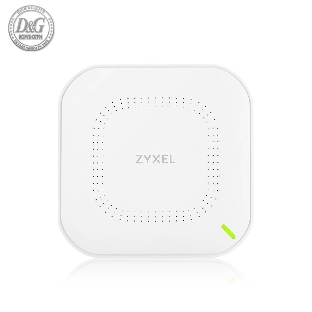 ZyXEL NWA50AX, Standalone / NebulaFlex Wireless Access Point, Single Pack include Power Adaptor, EU and UK, ROHS