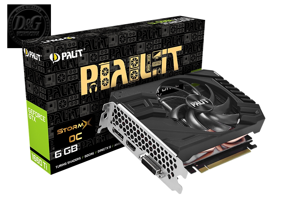 PALIT GTX1660TI STORMX 6G GDR6