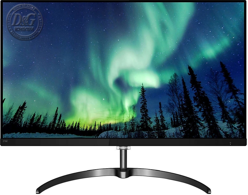 Philips 276E8VJSB, 27" IPS WLED, 3840x2160@60Hz, 5ms GTG, 350cd/m2, 1000:1, DC20M:1, FlickerFree, Low Blue Mode, Tilt, 2xHDMI, DP