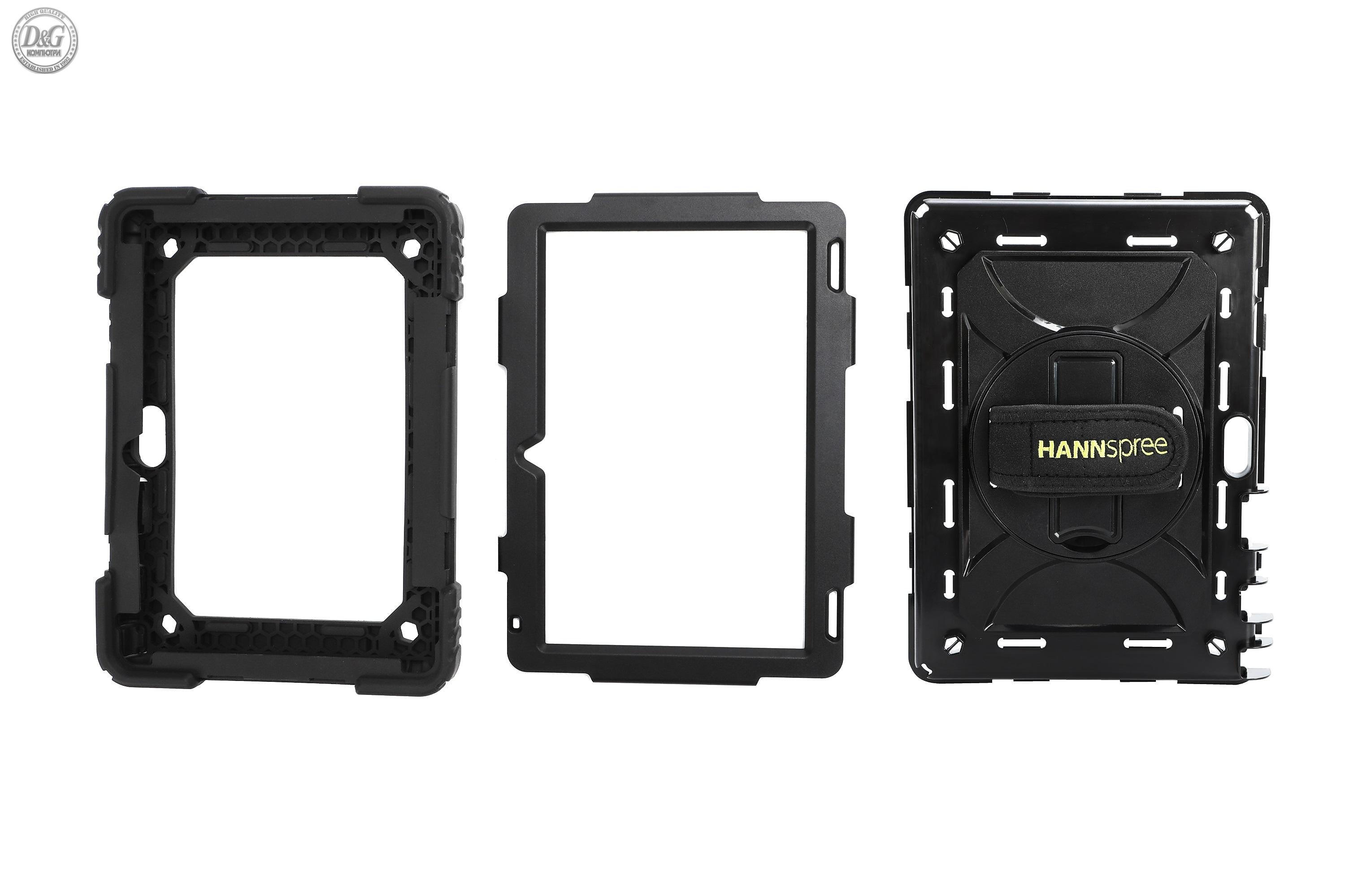 Калъф за таблет Hannspree Apollo 2 Rugged, 10.1&quot;, За Apollo 2, Черен