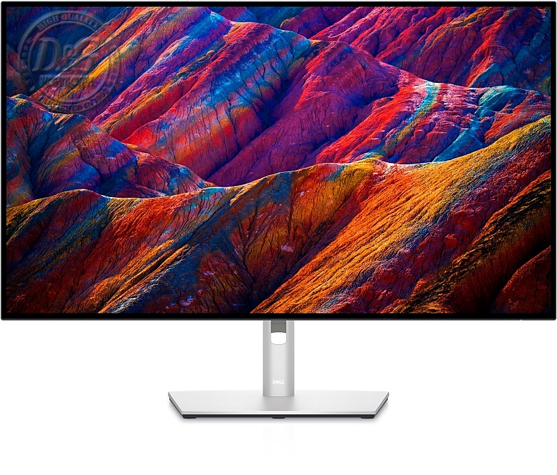 Dell U3223QE, 31.5" UltraSharp  4K AG, IPS, 16:9, 5ms, 2000:1, 400 cd/m2, (3840x2160), 98% DCI-P3, HDR 400, HDMI, DP, USB-C, USB 3.2, RJ-45,  Microphon, Height, Pivot, Swivel, Tilt, Black