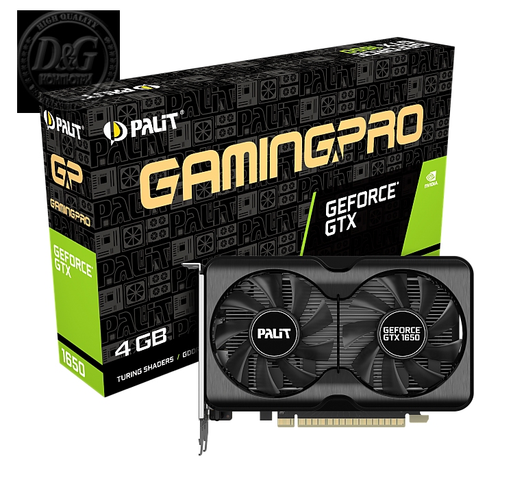 PALIT GTX1650 GAMINGPRO 4G