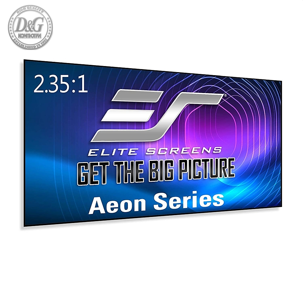 Elite Screen AR103WH2-WIDE, 103" (2.35:1), Ambient Light , 241.8 x 102.9 cm, CineWhite