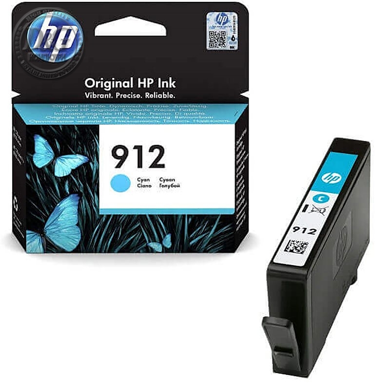 HP 912 Cyan Original Ink Cartridge