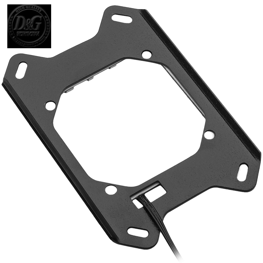 EK-Quantum Velocity D-RGB Mounting Plate - AMD Black