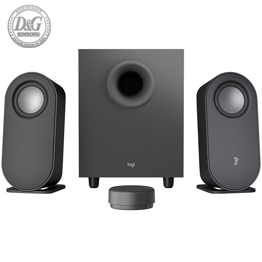 LOGITECH Z407 Bluetooth computer speakers with subwoofer and wireless control - GRAPHITE - BT - EMEA