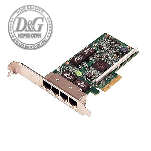 Broadcom 5719 QP 1Gb Network Interface Card - Kit