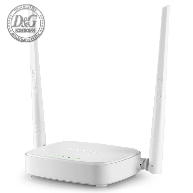 Wireless Router N301, 300Mbps, 2x5dbi fixed antennas, 1x10/100Mbps WAN Port, 3x10/100Mbps LAN ports; 2.4GHZ, DHCP, PPPoE, Static IP, PPTP, L2TP, WPS, WISP, Universal Repeater